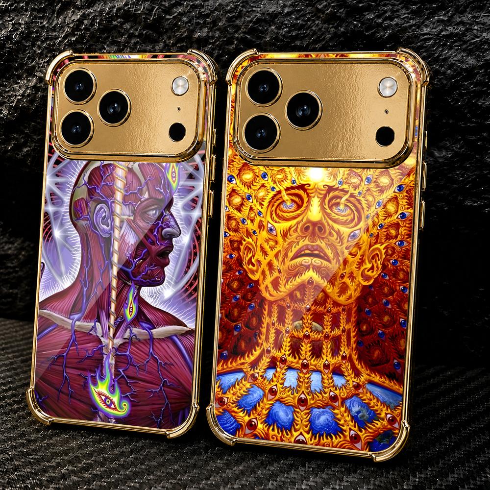 Apple Iphone 15 - Coque de téléphone esthétique A-Alex Grey