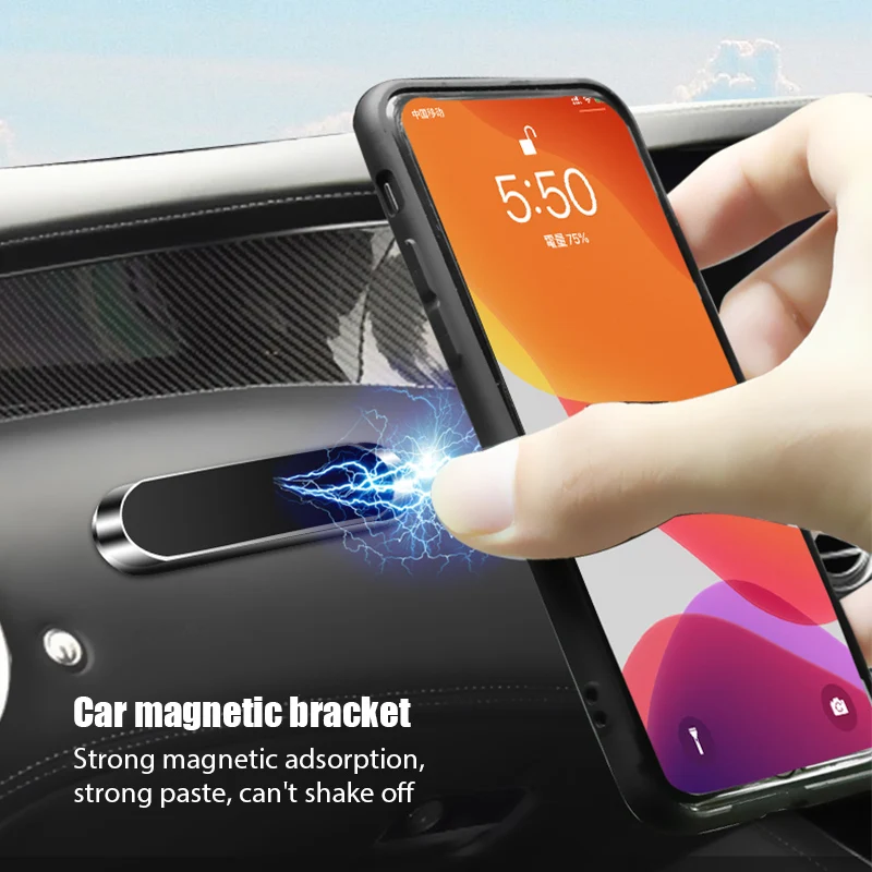 Phone Accessories Useful - Support magnétique pour téléphone de voiture,